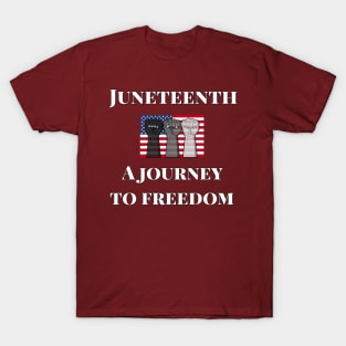 Juneteenth is My Independence Day Juneteenth Queen Melanin African American Women T-Shirt